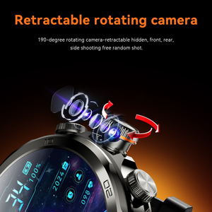 Smartwatch H19 per Uomo, Produzione Personalizzata T500, Orologio Intelligente Rotondo con SIM 4G per Uomo e Donna - Product Image 5