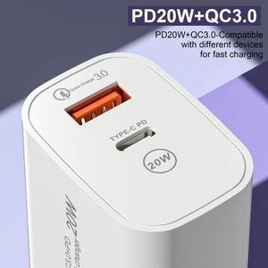 High Quality USB <b>Type</b> <b>C</b> Power <b>Adapter</b> PD 20W Fast Charging Phone Charger for 11 12 13 14 15 Plus Pro Max - Product Image 5
