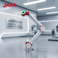 Robot collaboratif JAKA Zu12, charge utile de 12 kg, portée de 1327 mm, 6 axes, cobot avec moteur et boîte de vitesses 100-240 VAC pour la palettisation et l'emballage