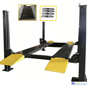 Elevador de Vehículos de 8000 lb, Equipo de Elevación Hidráulico para Estacionamiento, Sistema de Elevación para Autos de 4 Postes - Product Image 1
