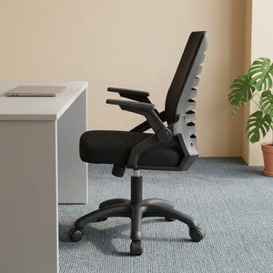Silla Giratoria Moderna para Oficina en Casa, Diseño Ergonómico con Malla y Espuma Cómoda, Marco de Hierro, Altura Ajustable - Product Image 4