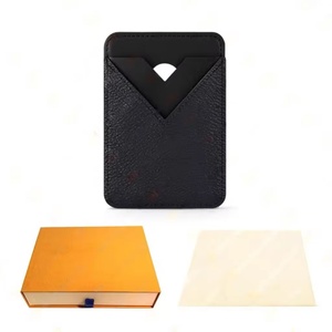 2025新卸売ヴィンテージロングオープンクロージャー高級ユニセックスPU防水財布ロゴレトロ高品質カードクリップ - Product Image 1