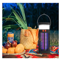 Saijzek. Vente en gros de lampe anti-moustiques solaire rechargeable brevetée pour intérieur et extérieur avec lampe LED colorée