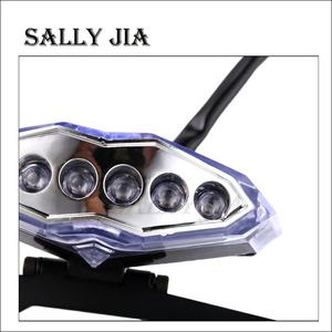 Réaménagement moto sportive en général led rétro feu arrière de frein lampe veilleuse lampe de plaque d'immatriculation - Product Image 6