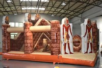 Aire de jeux gonflable intérieure Mysterious Pyramid pour enfants