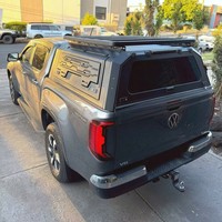 Toldo Rígido de Aluminio para VW Amarok 2017-2026 Doble Cabina, Cubierta Impermeable para Camioneta, Carcasa para Camper