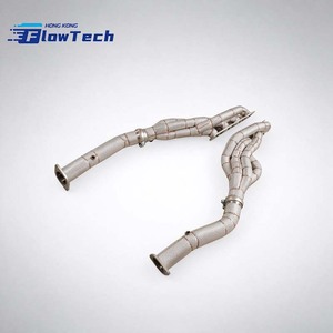 Collecteur d'échappement long haute performance FlowTech T304 en acier inoxydable pour Dodge Ram 1500 TRX 6.2L – avec protection thermique - Product Image 1