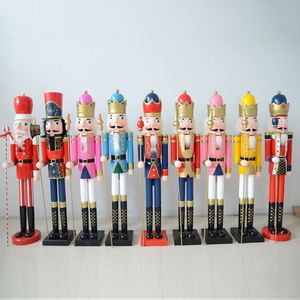 1.2m <b>Large</b> Metallic Bar KTV Nutcracker Soldier King Puppet Customizable Indoor Christmas Decoration for Events Inflatable - Product Image 1