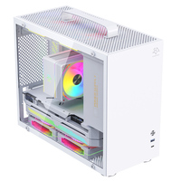 SNOWMAN CS013 Beast Mid Tower PC Case Mango blanco Juegos de computadora de escritorio Plástico duradero y aleación de aluminio en stock