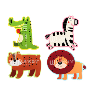 Juguete de Enhebrar de Madera Wincent, Animales para Enhebrar: Cocodrilo, Cebra, Oso, León, <span class=keywords><strong>Montessori</strong></span>, Habilidades Motoras Finas, Regalo Educativo para Niños - Product Image 2