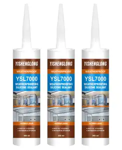 YSL-7000 General purpose rápida calafetar à prova d' água & seal 100% selante de silicone de cura neutra para poluição-livre