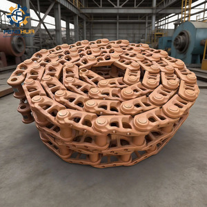 Piezas de Maquinaria de Construcción, Ensamblaje de Cadena de Oruga para Chasis de Excavadora de 20 Toneladas, SK200-8 SK210-10 - Product Image 3