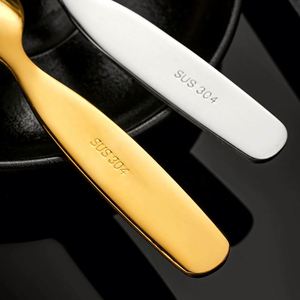 Juego de Cubiertos Infantiles Premium con Logotipo Personalizado, Cucharas y Tenedores Pequeños para Niños, Utensilios Seguros para Bebés, Acero Inoxidable 304, Libre de BPA, Aptos para Lavavajillas - Product Image 4