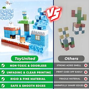 <span class=keywords><strong>2025</strong></span> Mới Xây Dựng Từ Khối Xây Dựng Từ Khối Đồ Chơi Giáo Dục Cho Trẻ Em Đồ Chơi Trẻ Em Khối 100Pcs - Product Image 5