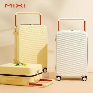 Mixi Luxe Custom Trolley Koffer Spinner Lichtgewicht Reizende Slimme Pc Hardside Bagagesets