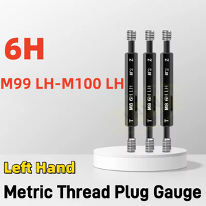 1PCS 6H M99 LH-M100 LH thép mer-cury Gage Metric tay trái tốt chủ đề cắm đo công cụ đo lường M99 M100 - Product Image 2