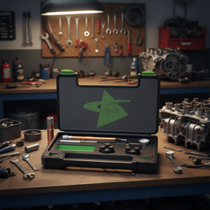 Kit de Prueba de Compresión de Motor Fasano, Manómetro de 10 mm, Juego de Herramientas de Reparación Automotriz - Product Image 3