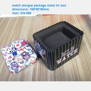 Akıllı Saat Paketi Metal Teneke Kutu Özel Şekil ve Tasarımlar Köpük İçlikli - Product Image 4