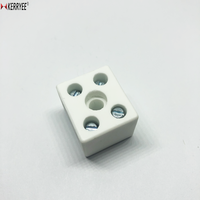450V 10A 2P Keramik klemmen block 4 mm2 Draht bereich 22*19*18mm