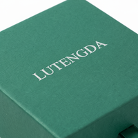 Boîte cadeau magnétique de luxe pour bijoux, emballage rigide en carton avec tiroir pour expédition et vente au détail