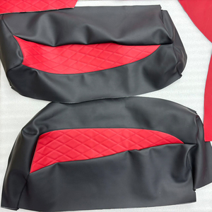 Fundas de Asiento para <span class=keywords><strong>Mercedes</strong></span>-Benz <span class=keywords><strong>Vito</strong></span> de 8 <span class=keywords><strong>Plazas</strong></span>, Panel de Puerta Central, Pared Lateral, Fundas de Cuero para Puerta Trasera - Product Image 4