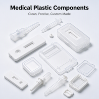 Servizio di Stampaggio a Iniezione di Precisione OEM, Produzione Personalizzata di Parti per Dispositivi Medici, Lavorazione e Realizzazione Stampi