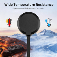 Antenne verticale combinée ABS avec support magnétique et connecteur personnalisé pour unité principale de navigation GPS, télémétrie automobile 4G LTE