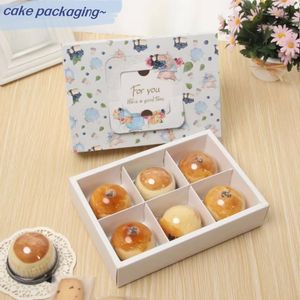 Venta al por mayor de alta calidad cajas de panadería pan pastelería caja de alimentos embalaje de galletas con insertos - Product Image 6