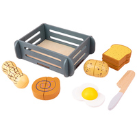 Juego de cortar frutas de madera para niños, accesorio de Cocina de Comida de imitación para niños de 2 a 5 años, juguetes educativos