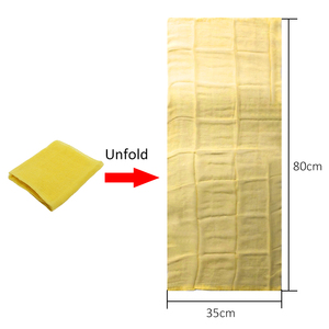 Paños de Gasa Amarillos Multiusos para Detallado Automotriz, Seguros para Recubrimientos Transparentes, Imprimaciones y Todo Tipo de Trabajos de Taller de Carrocería - Product Image 4
