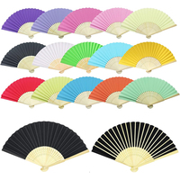 Mini ventilateurs portatifs pliants en bambou personnalisés propre Logo sculpté Technique fête de mariage et Rave Festival faveurs prix