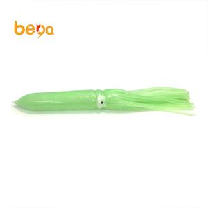 Vente directe d'usine de 24cm-30cm ampoule calmar poulpe en plastique souple leurres de pêche en eau salée pour la pêche en rivière - Product Image 6
