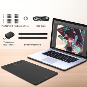 Tablette graphique numérique USB Kstar P3-1060B 8192 niveaux de pression, 10 touches personnalisables, résolution 5080 LPI, taux de rapport 266 PPS pour la retouche photo - Product Image 4