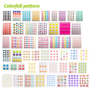 カスタム星型ハイドロコロイドピンプルパッチ防水にきび癒しカラフル顔用プライベートラベルビタミンCオーガニック - Product Image 2