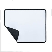 Mauspad Nouveau Tapis de Souris Antidérapant Sublimation Épaissir Blanc Caoutchouc Gaming Tapis de Souris Personnalisation