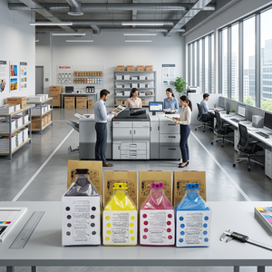 Impresora Ricoh Pro C7500 de alimentación por hojas a color usada, impresora de producción a color Pro C7500 de alta velocidad, máquina Ricoh Pro C7500 completamente nueva. - Product Image 4
