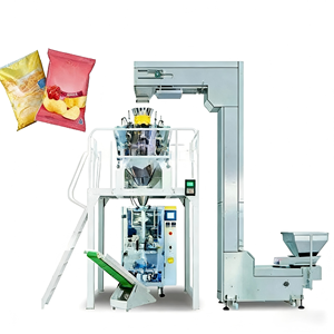 เครื่องบรรจุภัณฑ์อัตโนมัติสำหรับขนมขบเคี้ยวรสเผ็ดกรอบพริกแบบเม็ด  แบบมัลติฟังก์ชั่น  พร้อมเครื่องชั่งน้ำหนัก  บรรจุ  และปิดผนึกในถุงพลาสติก - Product Image 2