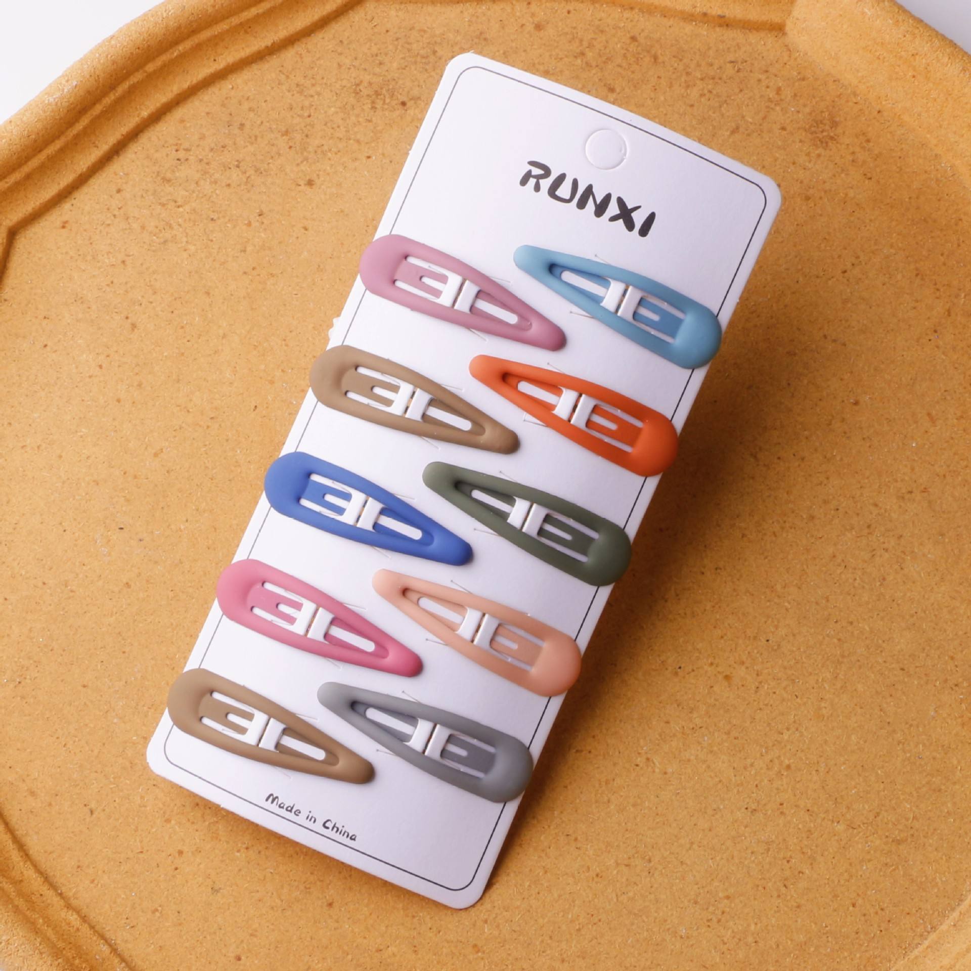 การ์ดสไตล์หยดน้ำ10ใบ