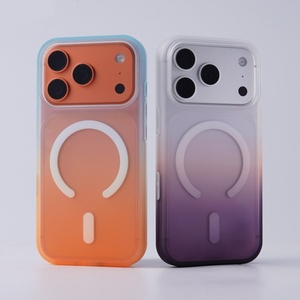 เคสโทรศัพท์แบบแม่เหล็กไล่เฉดสีด้าน สำหรับ iPhone 18 11 12 13 17 Pro Max 14 15 16 Plus รองรับการชาร์จไร้สาย ป้องกันการกระแทก - Product Image 5