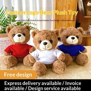 Orsacchiotto di Peluche Imbottito in Cotone PP, Bambola Decorativa, Regalo, Ornamento, Forniture Decorative, Logo <span class=keywords><strong>e</strong></span> Motivo Personalizzabili, 11-30cm, 7-14 Anni - Product Image 5