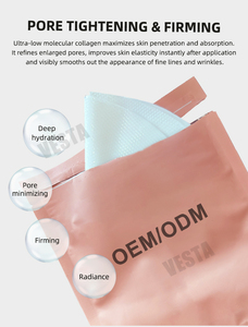 Su Işığı Kremi Beyazlatıcı Şeffaf Cilt Bakımı Yüz Kristal Biyo Kolajen Çözünen Maskeler OEM - Product Image 4