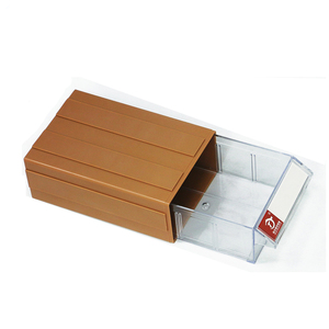 Đa Chức Năng F2-180 * 110*60Mm Nhựa Máy Tính Để Bàn Xếp Chồng Lồng Vào Nhau Lưu Trữ Ngăn Kéo Tủ 60Pcs Các Bộ Phận Thùng Cho Văn Phòng Trường Học - Product Image 1