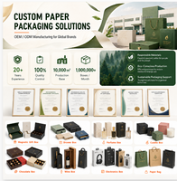 Emballage de parfum de luxe décoratif, boîtes rigides à tiroir coulissant, carton avec laminage brillant, logo personnalisé, boîte cadeau en papier