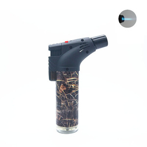 2025 nouvelle arrivée logo personnalisé rôti Jobon Jet flamme gaz incliné torche briquet avec la serrure - Product Image 3