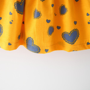 Ropa de Invierno para Niños, Vestidos Coreanos Bonitos para Bebés, Vestido con Estampado de Corazones para Niñas con Chaleco de China - Product Image 6