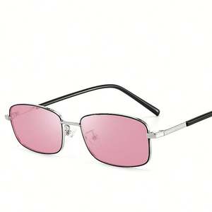 Montures de lunettes photochromiques carrées à petite monture, couleurs changeantes effet caméléon, pour hommes et femmes, vente en gros - Product Image 2