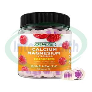 Gummies ASAP OEM enrichies en Calcium, Magnésium, Zinc et Vitamine D3 pour le soulagement du stress et le sommeil - Product Image 4