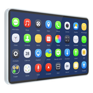 Radio con GPS para coche, reproductor multimedia con montaje en pared, 22 pulgadas, hd, 3g, wifi, montaje en pared, tableta - Product Image 5