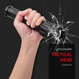 Seguridad <span class=keywords><strong>Militar</strong></span> Led luz de la <span class=keywords><strong>antorcha</strong></span> potente Led XHP70 <span class=keywords><strong>linterna</strong></span> 4000 Lumen - Product Image 5