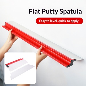 Outil de nivellement en acier inoxydable de qualité industrielle, racloir en plastique pour le lissage des murs, plâtrage, OEM personnalisable, modèle MJ-3 - Product Image 3